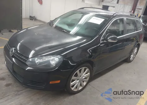 2014 Volkswagen Jetta Sportwagen 2.0L Tdi z USA, uszkodzony, nr VIN 3VWPL7AJ2EM608433